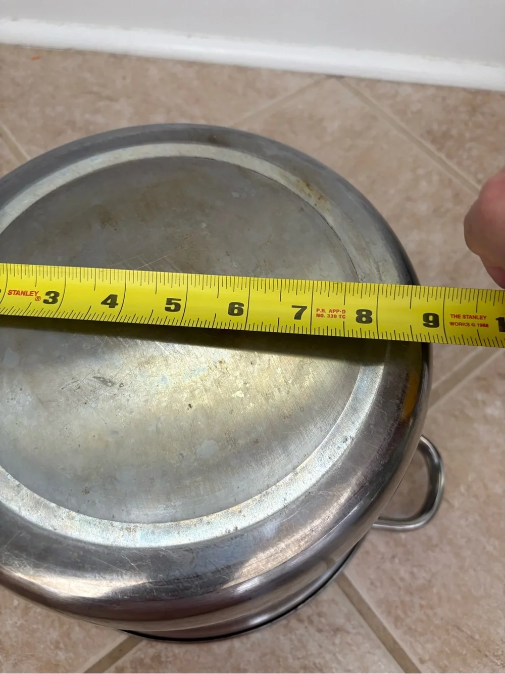 Metro Stainless Steel double boiler stock pot with steamer basket 5-6 quarts